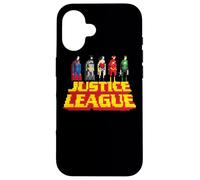 Justice League Standing Above Coque pour iPhone 16