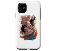 Justice League Superman & Wonder Woman Love Birds Coque pour iPhone 11