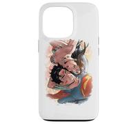 Justice League Superman & Wonder Woman Love Birds Coque pour iPhone 13 Pro
