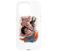 Justice League Superman & Wonder Woman Love Birds Coque pour iPhone 15 Pro