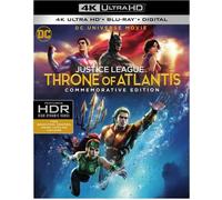 Justice League: Throne Of Atlantis (Commemorative Edition) (Dcu) [Ultra Hd] 4k Mastering, Dolby
