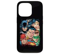 Justice League Up Close and Personal Coque pour iPhone 13 Pro