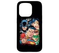 Justice League Up Close and Personal Coque pour iPhone 15 Pro