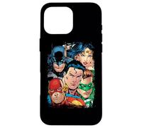 Justice League Up Close and Personal Coque pour iPhone 16 Pro Max
