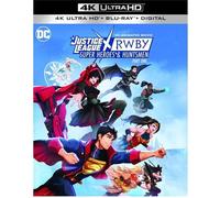 Justice League X Rwby: Super Heroes & Huntsmen Part One [Ultra Hd] With Blu-Ray, 4k Mastering, Digital Copy, 2 Pack