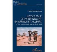 Justice pour l'environnement en Afrique et ailleurs La cour internationale pour le climat (CIC) - Sabine Ndzengue Amoa - L'harmattan - broché - Etude