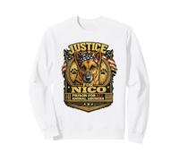 Justice pour Les bergers allemands, Amoureux des Chiens, Design Nico Dog Sweatshirt