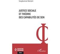 Souglouman Bampini – Justice sociale et théorie des capabilités de Sen – Essai – Broché