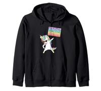Justice Sociale Licorne Protest Femmes Égalité Égalitaire Sweat à Capuche