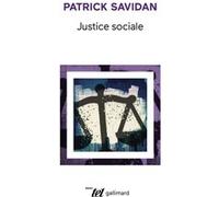 Patrick Savidan – Justice sociale – Redistribution, reconnaissance et transition écologique – Broché
