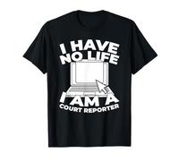 Justice - Transcription Procès Sténographe Judiciaire T-Shirt
