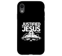 Justifié par Jésus (Actes 13) La foi au-dessus de la loi, la vérité de l'Évangile Coque pour iPhone XR