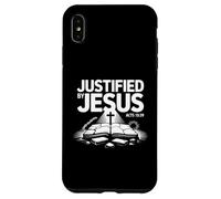 Justifié par Jésus (Actes 13) La foi au-dessus de la loi, la vérité de l'Évangile Coque pour iPhone XS Max