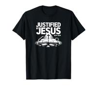 Justifié par Jésus (Actes 13) La foi au-dessus de la loi, la vérité de l'Évangile T-Shirt