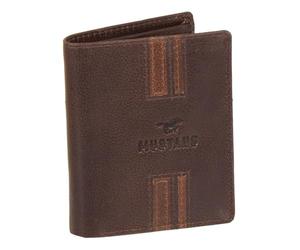 Justified Mustang® Portefeuille en cuir Marron, multicolore
