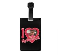 Justin Bieber Étiquettes de bagage My Boyfriend pour valises, protection de la vie privée, carte d'identité