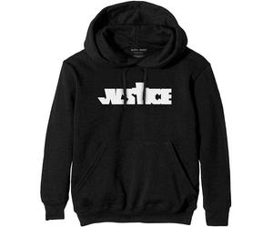 Justin Bieber Justice (Back Print) Black L Hoodie