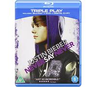 Justin Bieber: Never Say Never – Justin Bieber – Blu-ray + DVD – Triple Play (Import)