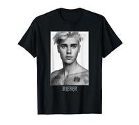 Justin Bieber T-Shirt Officiel Sorry - Adulte Unisex - Noir - S - Manche Courte - Classique - Léger - Coton 100%