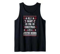 Justin Bieber Tout ce Que Je Veux Noël Débardeur