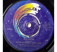 JUSTIN HAYWARD AND JOHN LODGE - BLUE GUITAR - 7 inch vinyl / 45