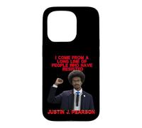 Justin J. Pearson Vient d'une Longue lignée de Personnes Qui Ont résisté Coque pour iPhone 15 Pro