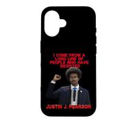 Justin J. Pearson Vient d'une Longue lignée de Personnes Qui Ont résisté Coque pour iPhone 16