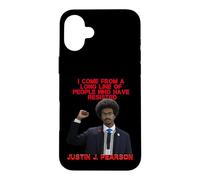 Justin J. Pearson Vient d'une Longue lignée de Personnes Qui Ont résisté Coque pour iPhone 16 Plus