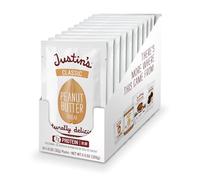 Justin's Peanut Butter, Classic Squeeze Packs, 1.15 Ounce (Pack of 10) by Justin's Nut Butter