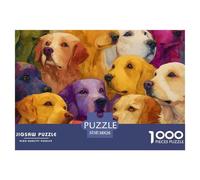 Justinsawake_a_Colorful_Art_Piece_with_All_Golden_Retriever_fac_d66bafa6-af9c-4f6e-b3a4-c3fa2f0060ae Design Imbriqué Solide Idée De Cadeau Parfaite pour Les Amateurs De Puzzles, Amis Et Famille en to