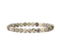 Justinstones Bracelet élastique unisexe en pierres semi-précieuses de 6 mm avec perles rondes de 16,5 cm, 6mm, Pierre, Pas de pierre précieuse