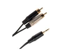 Quiklok JUSTJ352RCA3 Cable Audio Minijack Stereo 2xRCA 3M Câbles adaptateur