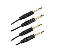 JUSTKEY2 Cable Audio 2xjack Mono 2M Câbles adaptateur