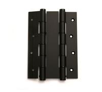 Justor 5914.09 Charnière à ressort en Aluminium pour portes battantes, Noir, Set de 2 Pièces