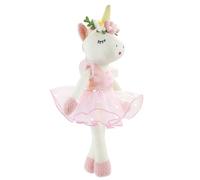JUSTQUNSEEN La licorne est remplie de poupées douillettes et de poupées de ballet moelleuses et de licornes pour filles et licornes pour filles et l'anniversaire des enfants (rose)