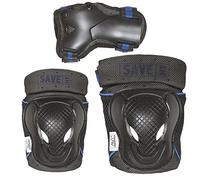 JUSTSUPREME Save My Bones - Safety Set - Blue M (401010-m)