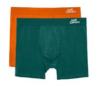 JustWears Boxer Briefs - Pack of 2 | Anti Chafing No Ride Up Organic Underwear for Men | Perfect for Everyday Wear Or Sports Like Walking, Cycling & Running