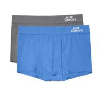 JustWears Trunks - Pack of 2 | Anti Chafing No Ride Up Organic Underwear for Men | Perfect for Everyday Wear Or Sports Like Walking, Cycling & Running