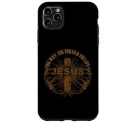 Jusus The Way The Truth The Life Tshirt Cross Shirt Coque pour iPhone 11 Pro Max
