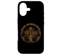 Jusus The Way The Truth The Life Tshirt Cross Shirt Coque pour iPhone 17
