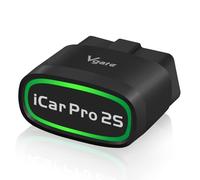 JUTA Vgate iCar Pro 2S Adaptateur OBD2 Bluetooth pour iPhone, iOS, Android et Windows Diagnostic Auto, Hybride et Électrique Compatible Torque, Car Scanner, Dr.Prius