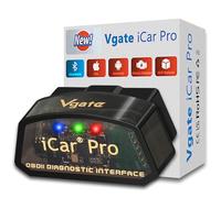 JUTA Vgate iCar Pro Escáner OBD2 Bluetooth 4.0 Lector de Códigos de Fallo Para iPhone, iOS, Android y Windows Diagnóstico Del Coche, Apagar Luz Del Motor Compatible Torque, Car Scanner, BimmerCode