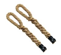 Jute Grips Arm Strength Training Rope Grips for Pull Ups Heavy Duty