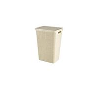 Curver Coffre à linge Jute 58 L 43 x 34 x 60 cm Beige 08093-885