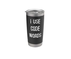 J'utilise des mots de code Gobelet isotherme en acier inoxydable double paroi