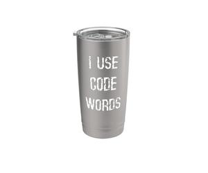 J'utilise des mots de code Gobelet isotherme en acier inoxydable double paroi