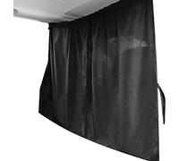 JUTTAUTO Rideau de séparation de voiture - 190 x 120 cm - Grande housse de pare-soleil noir pour siège avant et arrière - Pour fenêtre latérale - Pour camping-car T5, T6