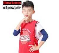 Juummp-Support De Compression Élastique Pour Enfants,1 Paire,Pour Le Sport,La Course,Le Rinçage,Le Coude Et Le Poignet - Type Elbow Braces-2pcs