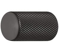 JUVA Bouton pour Meuble Vintage, Tiroir, Armoire, Commode, Placard de Cuisine et Chambre - H10049 - Poignée à Visser Decoration Interieur Rétro - Metal Aluminium Noir Mat - 1 Pièce
