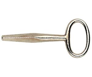 Juva Clé à mandrin extérieure 9-6 mm H8900 - Clé carrée pour serrure à simple cliquet - Clé de fenêtre en fer nickelé - Clé de nouvelle construction - Clé de construction - Outil de réglage de fenêtre